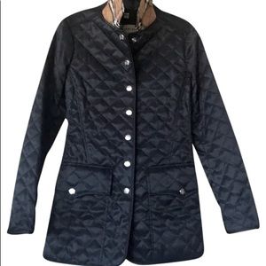 Authentic Burberry quilted riding jacket